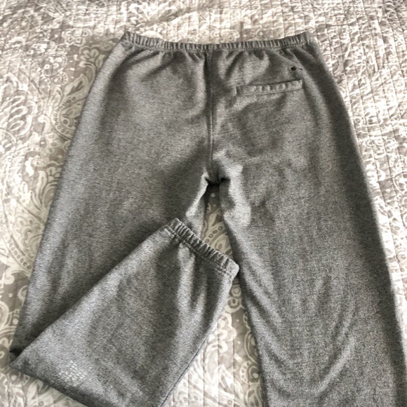 Numero Black Marled Jogging Pants with adjustable drawcord & elastic cuffs - Med - Picture 6 of 6